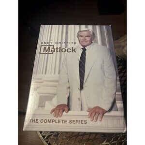 Matlock: The Complete Series  (DVD, 52-Disc Set) Andy Griffith VG CIB CBS
